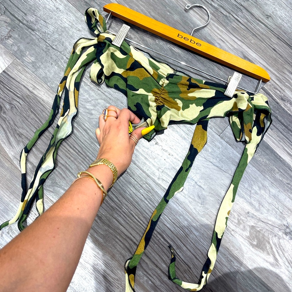 Camo rave bottoms